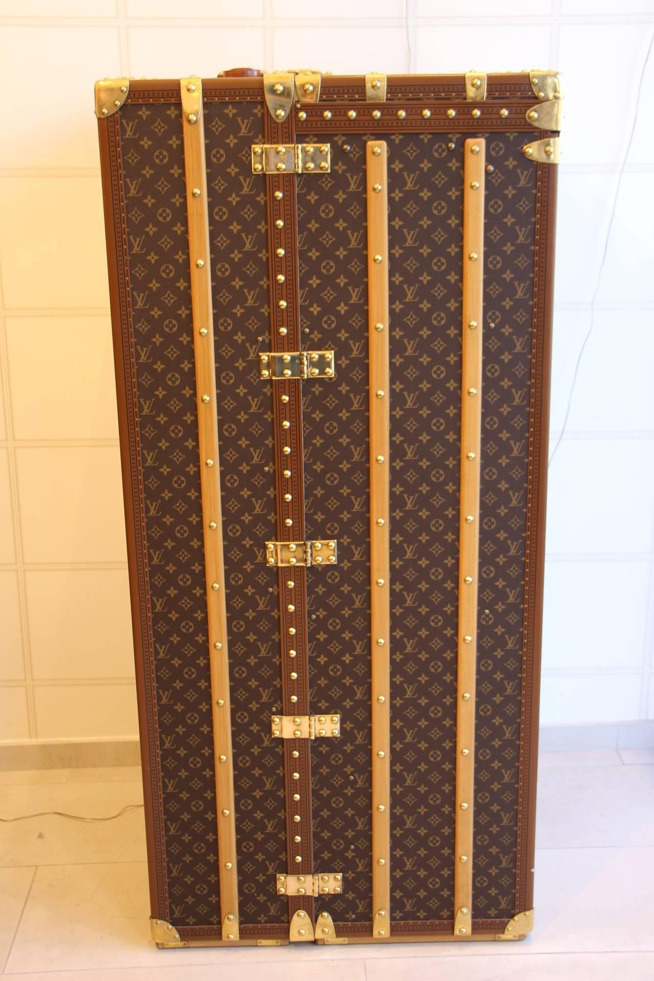 Extra Large Louis Vuitton Wardrobe Trunk 8