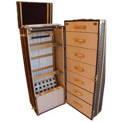 Vintage Extra Large Louis Vuitton Wardrobe Trunk