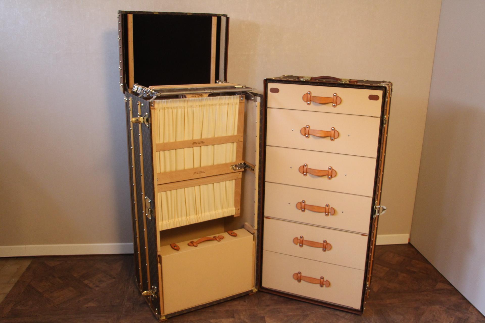 Extra Large Louis Vuitton Wardrobe Trunk, Louis Vuitton Trunk, Louis Vuitton 6