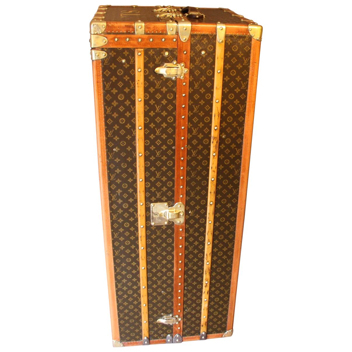 Extra Large Louis Vuitton Wardrobe Trunk with Double Hanging Section