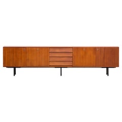 Extra Large Luigi Bartolini Midcentury Teak Sideboard, 1960s
