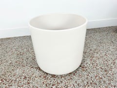 Extra Large Matte White Planter by Gainey Ceramics