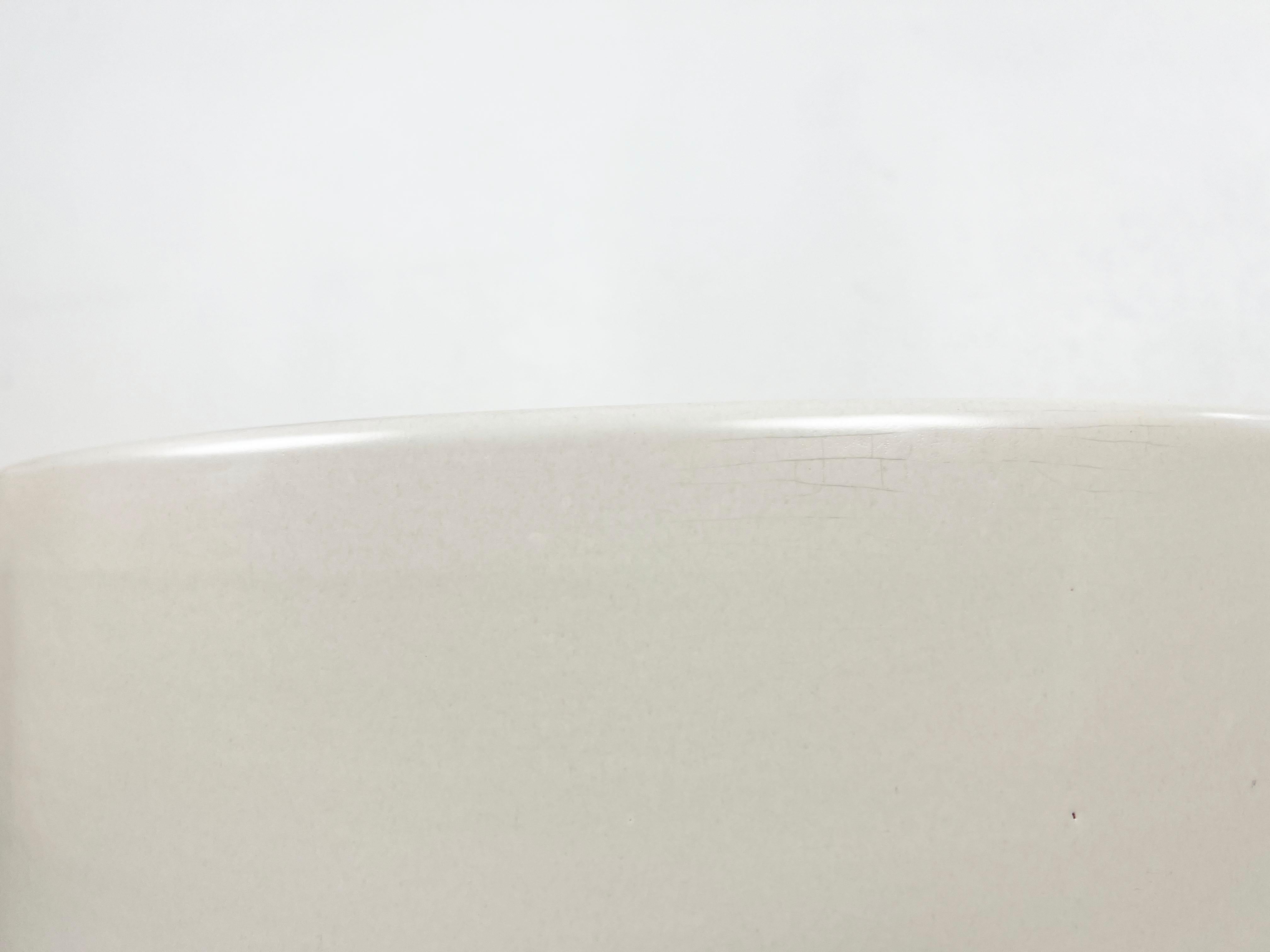 white large indoor plant pot