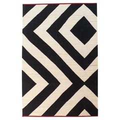 Très grand tapis "Mélange Zoom" tissé à la main par Sybilla pour Nanimarquina