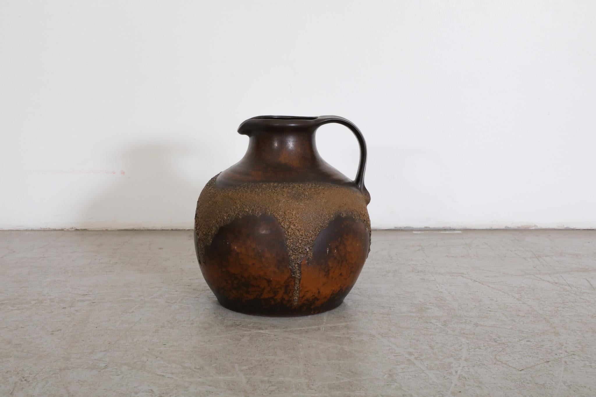 Extra Large Mid-Century Dutch Ceramic Jug by Zaalberg For Sale 3