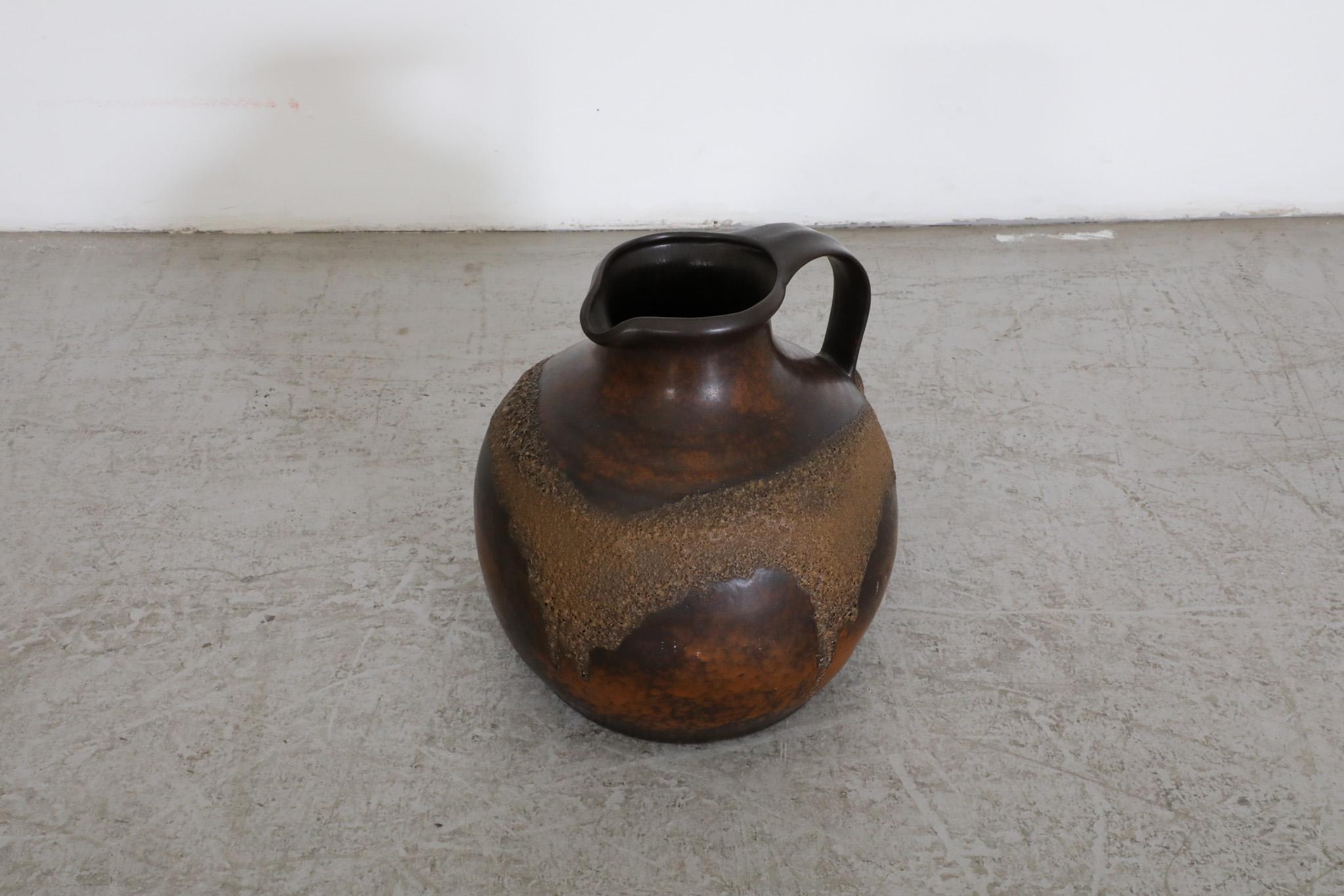 Extra Large Mid-Century Dutch Ceramic Jug by Zaalberg For Sale 4