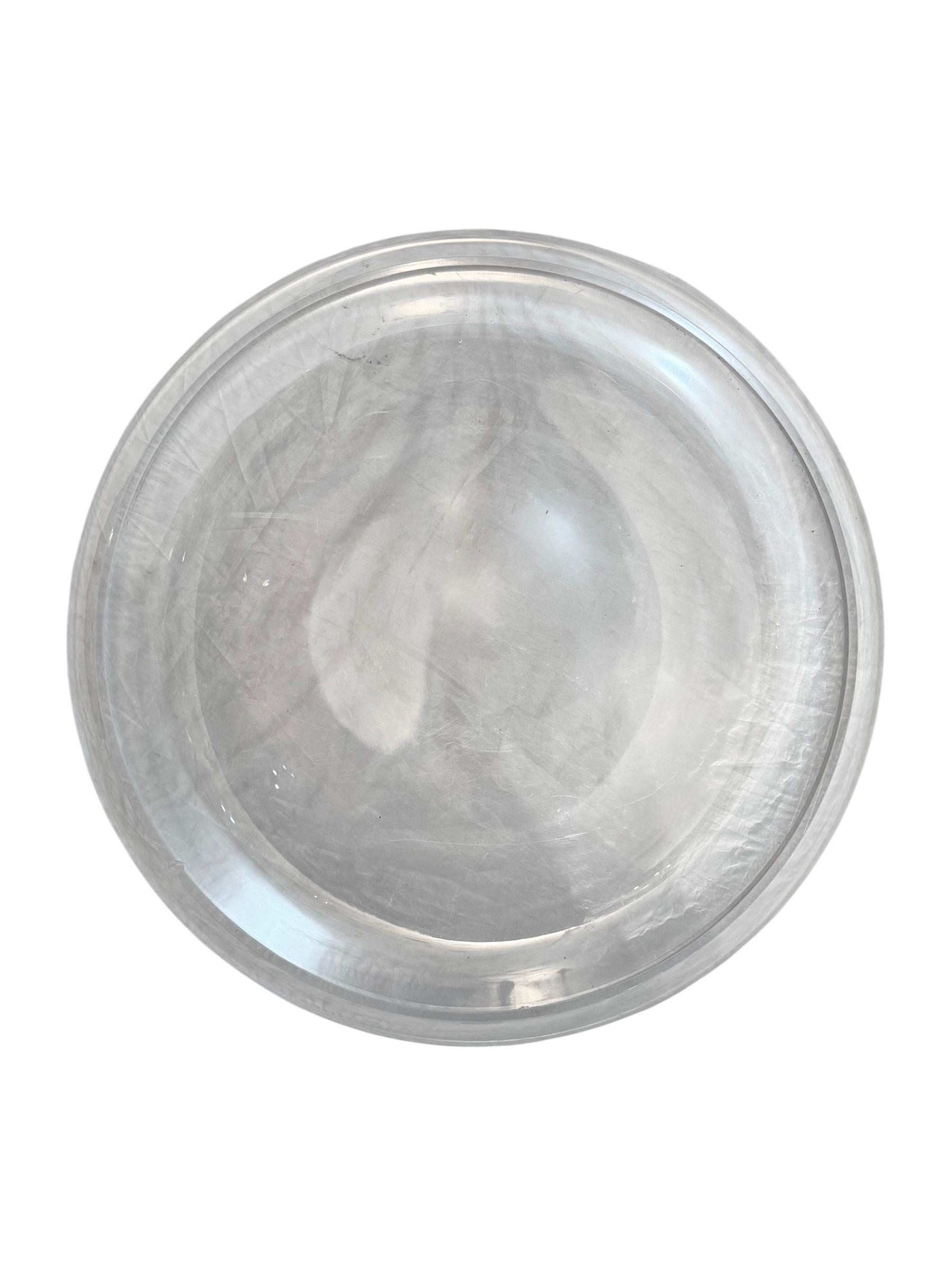 American Extra Large Mid-Century Lucite Centerpiece For Sale