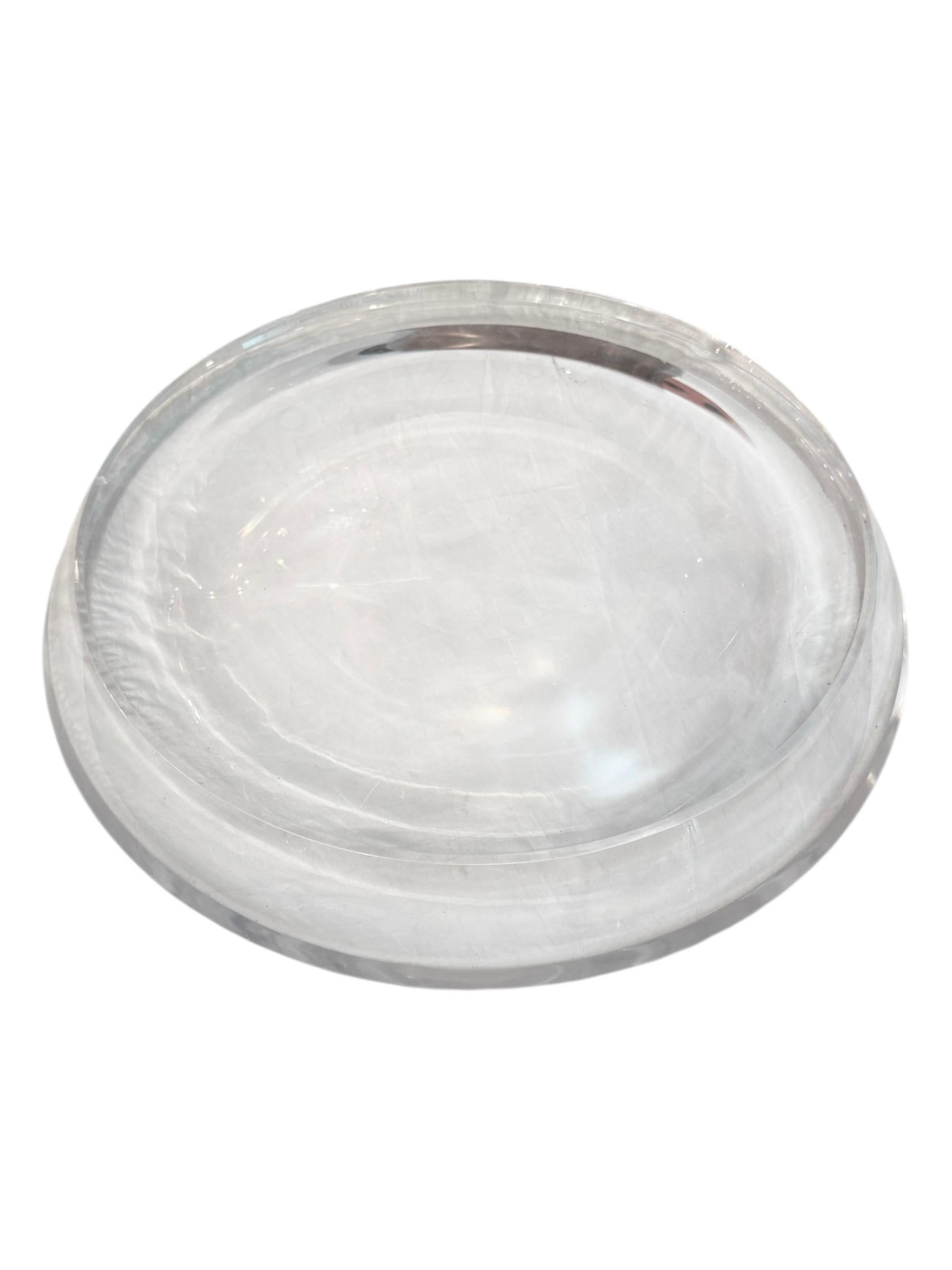 20th Century Extra Large Mid-Century Lucite Centerpiece For Sale