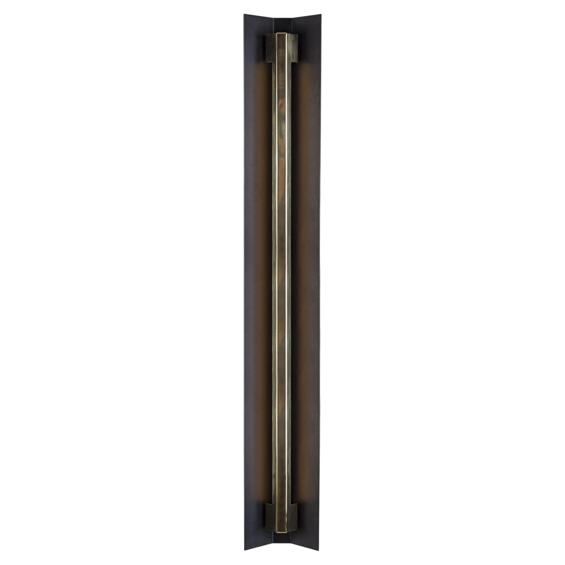 Extra Large Misalliance Ex Jet Black Wall Light by Lexavala