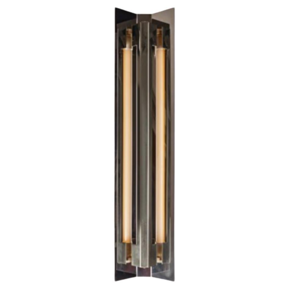 Extra Large Misalliance Inox Wall Light by Lexavala For Sale