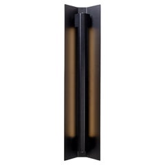 Extra Large Misalliance Ral Jet Black Wall Light by Lexavala
