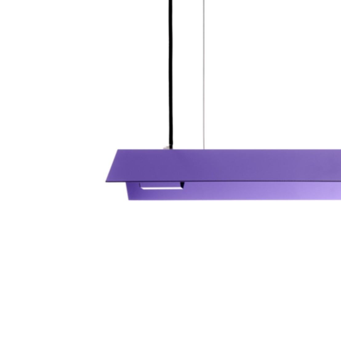 Post-Modern Extra Large Misalliance Ral Lavender Suspended Light by Lexavala For Sale