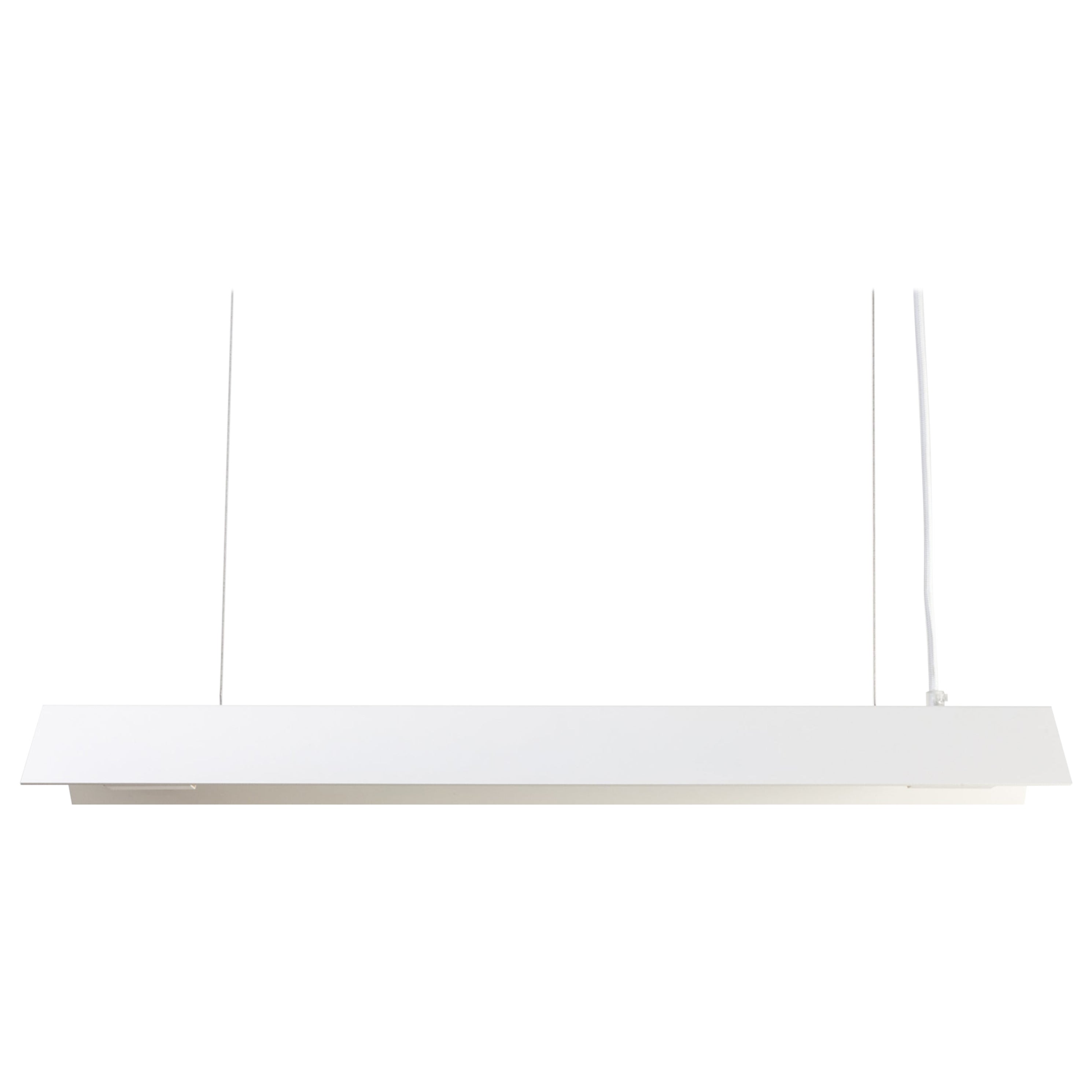 Extra Large Misalliance Ral Pure White Suspended Light by Lexavala For Sale
