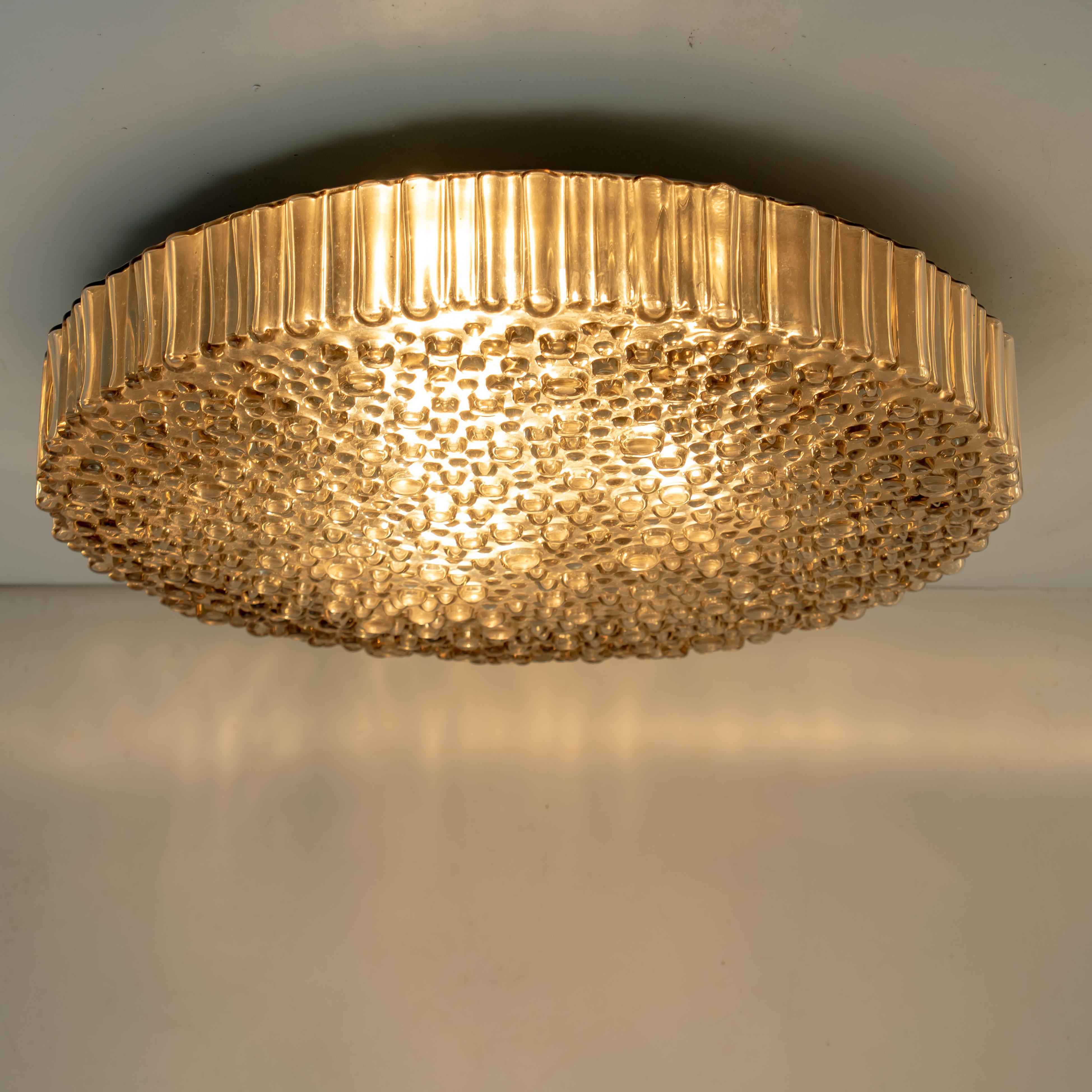 Extra Large Model P111 Flush Mount Ceiling Lamp by Motoko Ishii for Staff, 1960s 1