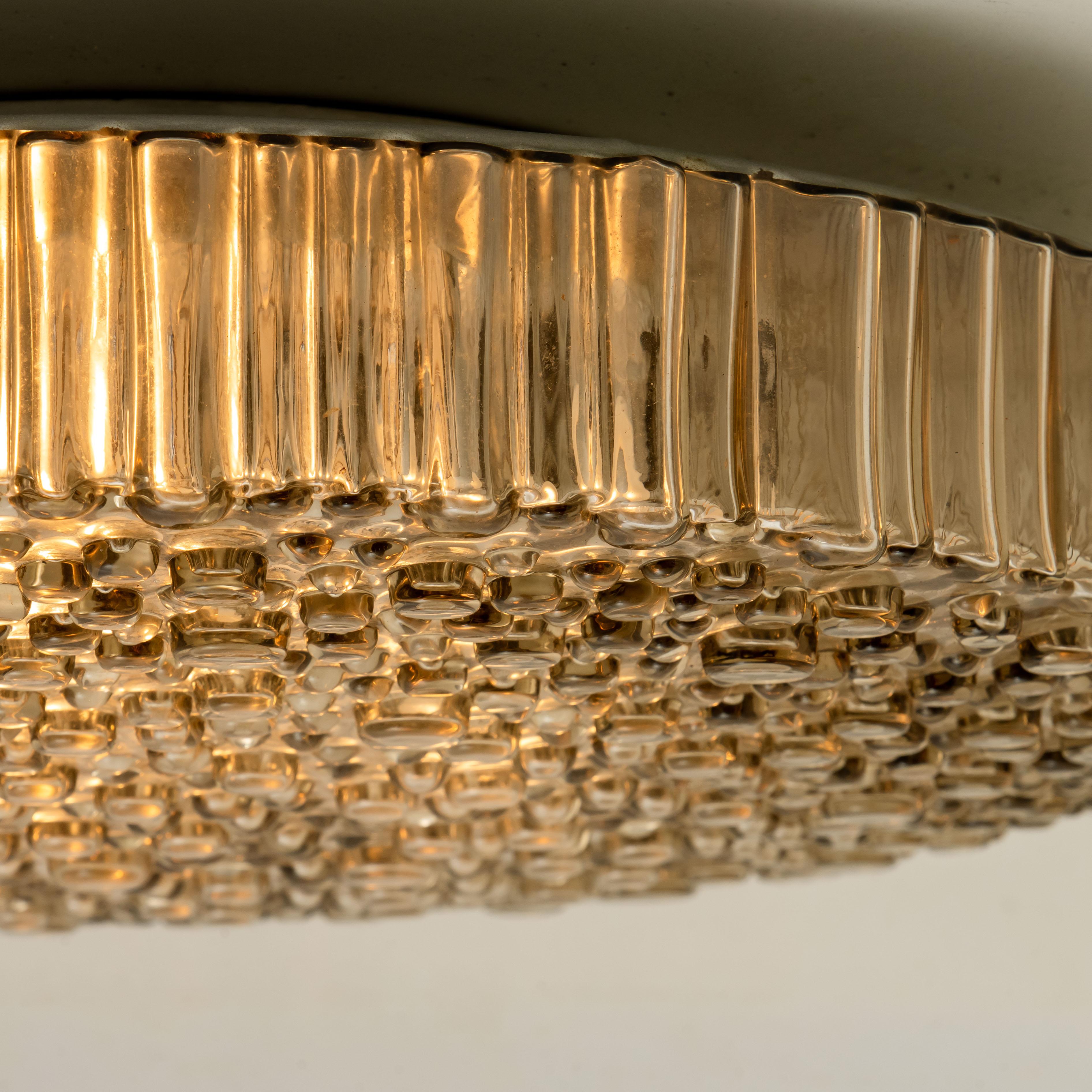 Extra Large Model P111 Flush Mount Ceiling Lamp by Motoko Ishii for Staff, 1960s 7