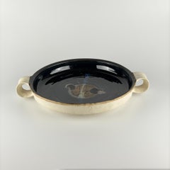 Pièce maîtresse très rare, de très grande taille et de qualité muséale, signée Bruno Gambone, Italie, années 1960