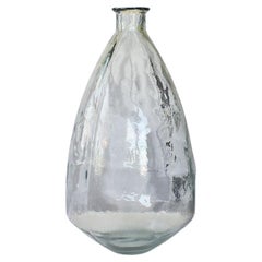 Großer übergroßer Glaskrug, Vase oder Flasche 