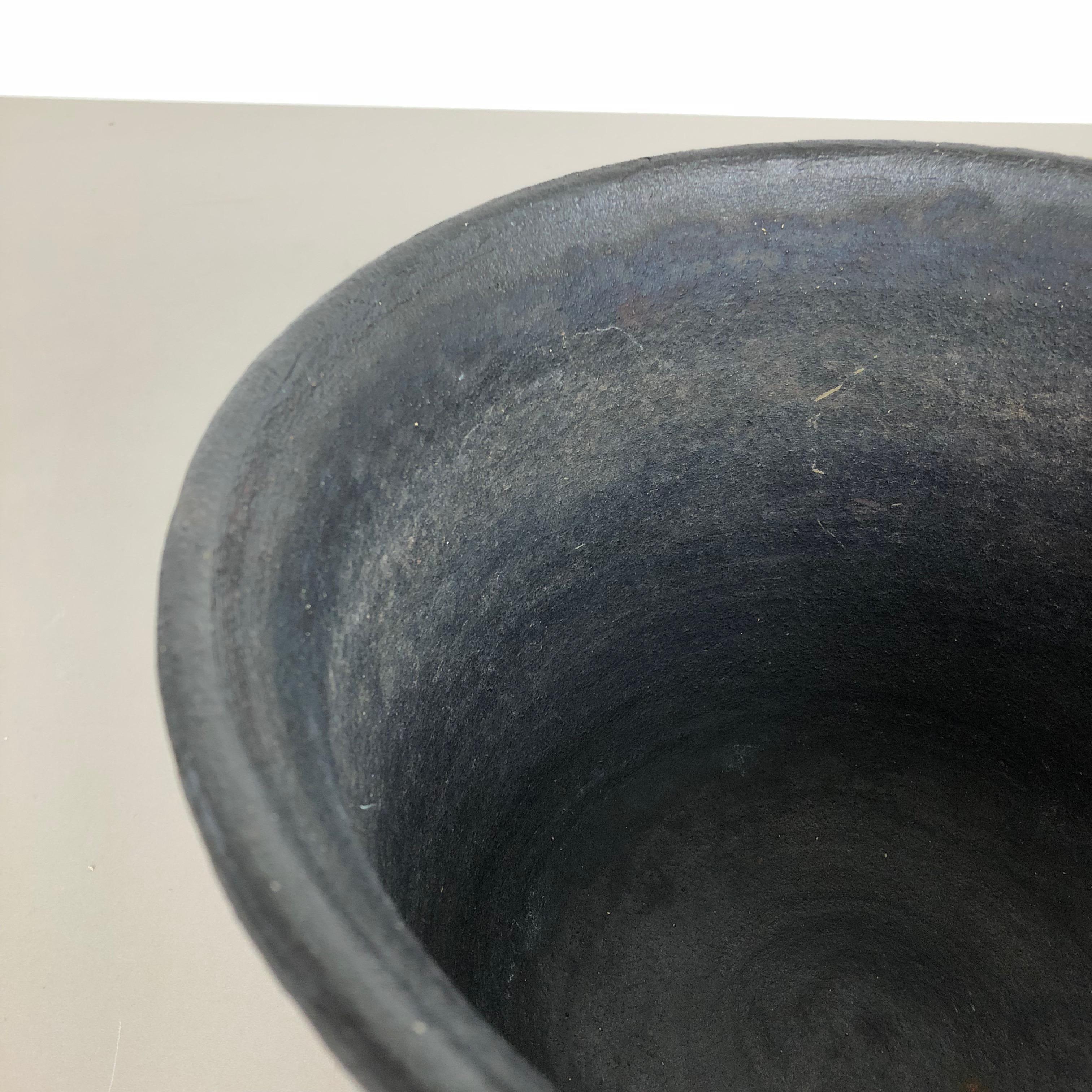 Extra Large Planter Pot Ceramic Studio Pottery Vase by Gerhard Liebenthron, 1986 For Sale 5