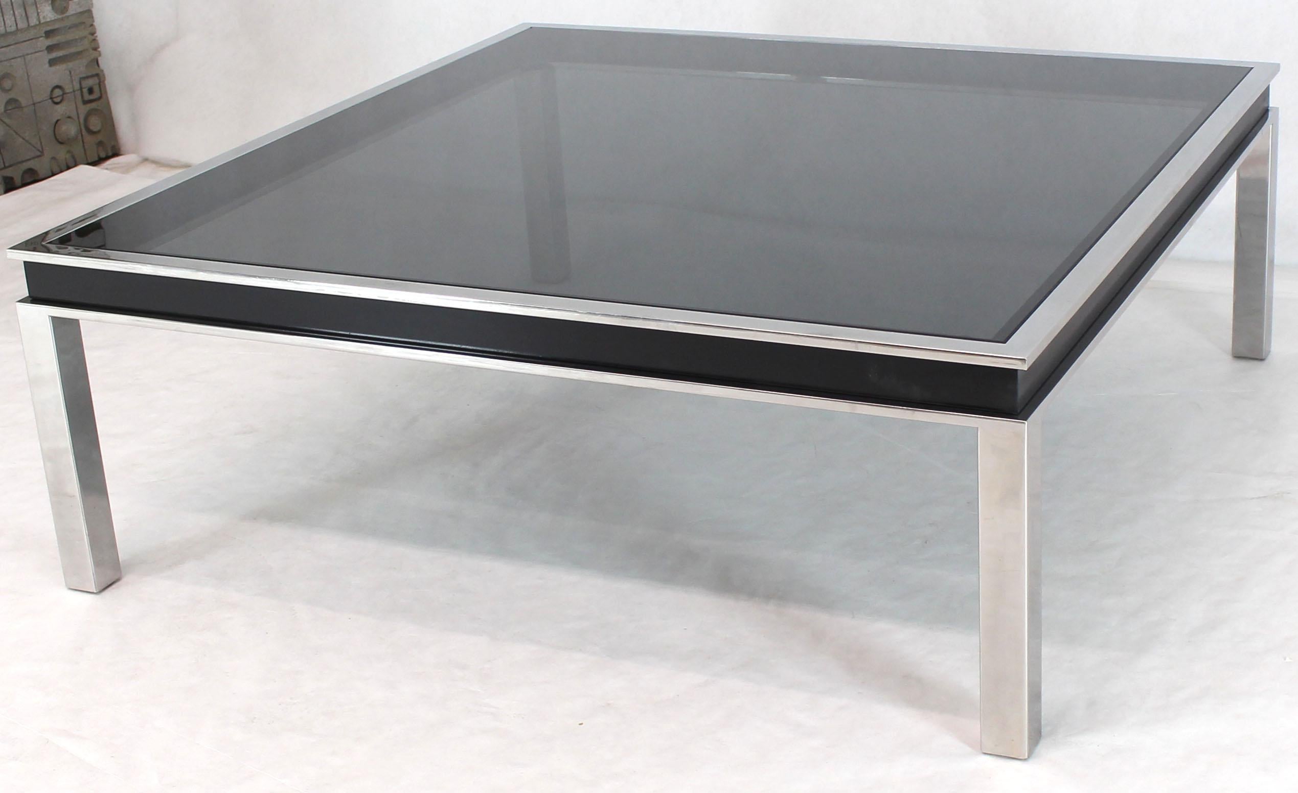 extra large glass coffee table