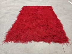 Tapis spaghetti postmoderne extra-large avec fils extra-longs par KARE Design