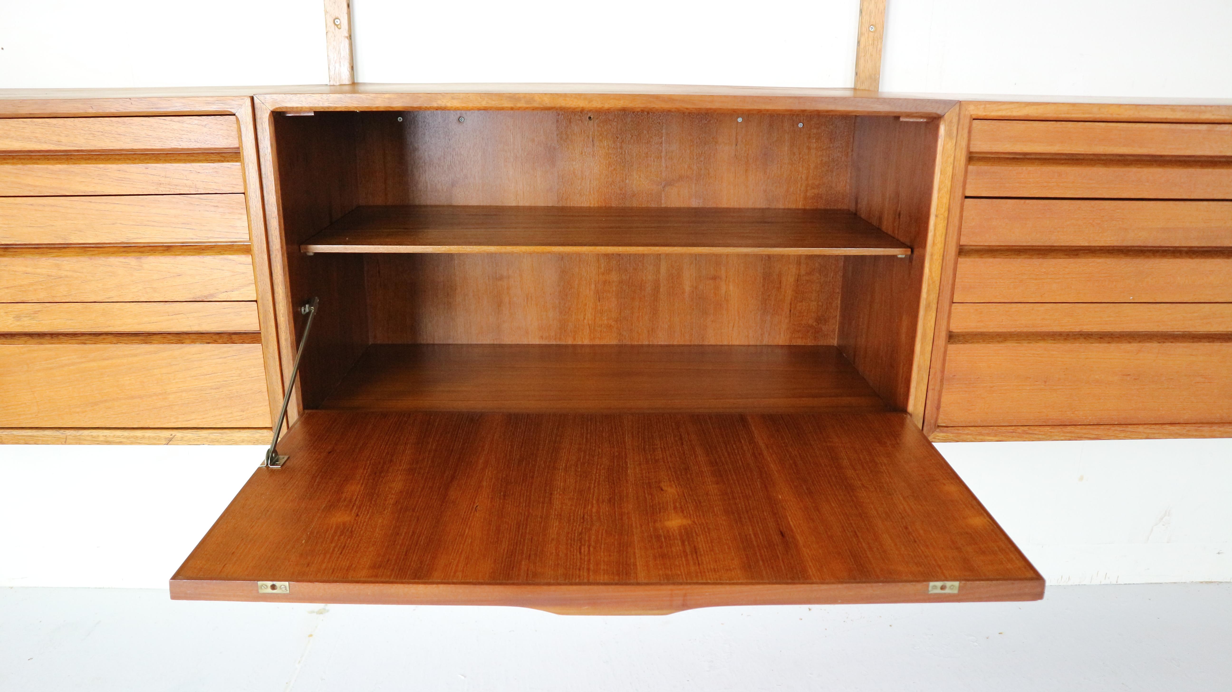 Extra Large Poul Cadovius for Royal System Wall System or Shelving Unit, 1950s 1