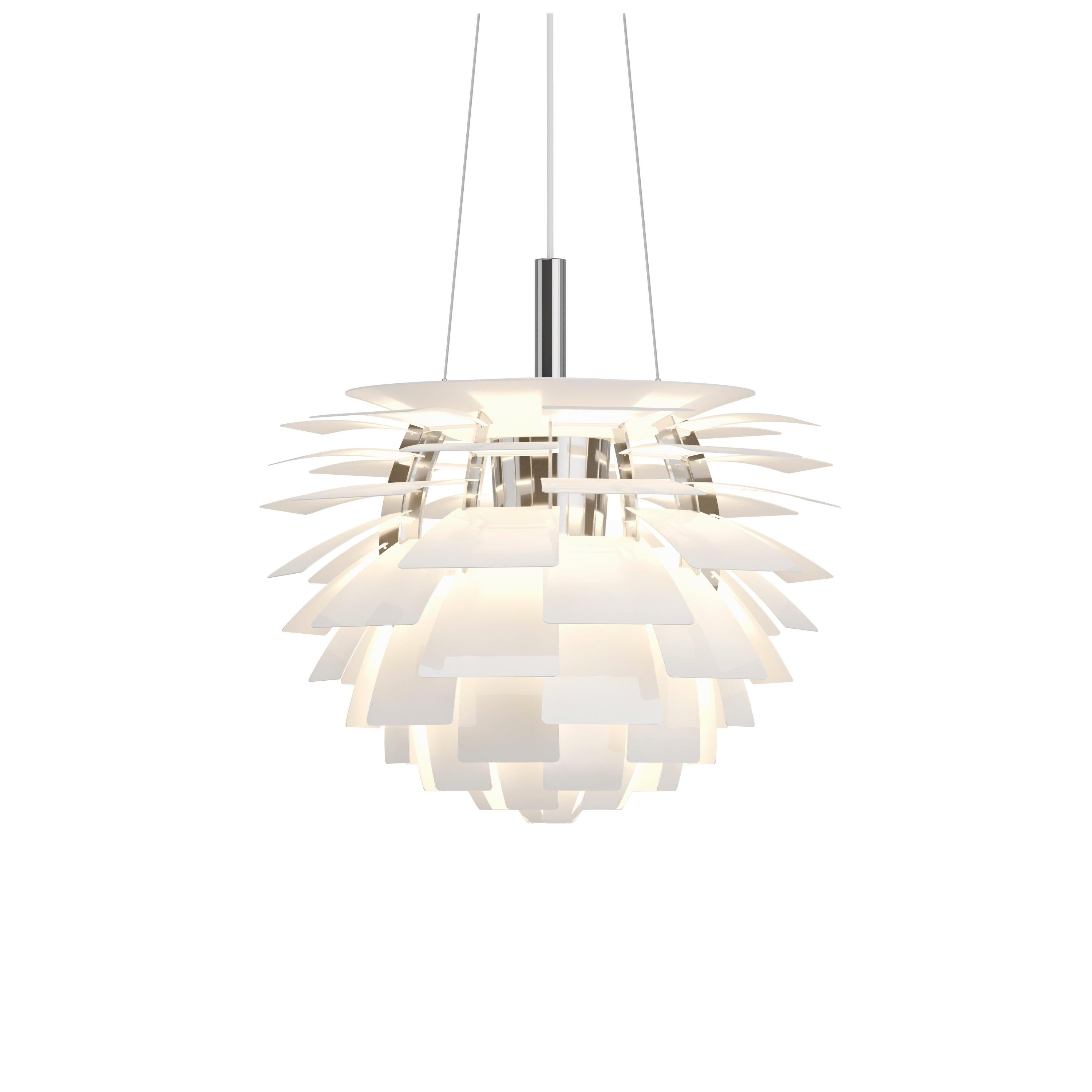 Extra Large Poul Henningsen 'PH Artichoke' Chandelier for Louis Poulsen in Black For Sale 10