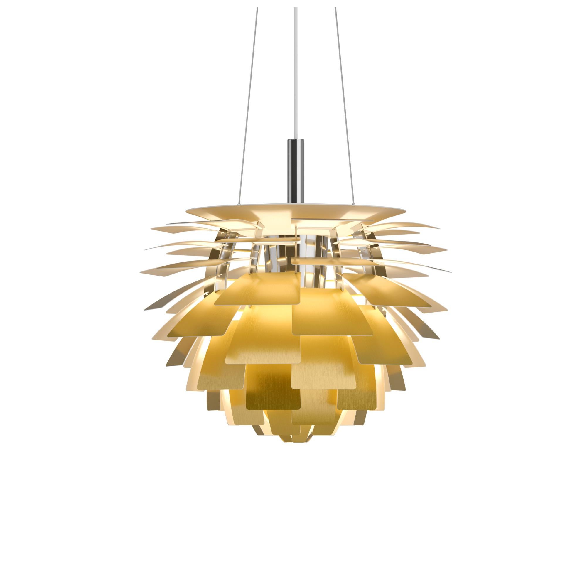 Extra Large Poul Henningsen 'PH Artichoke' Steel Chandelier for Louis Poulsen For Sale 10