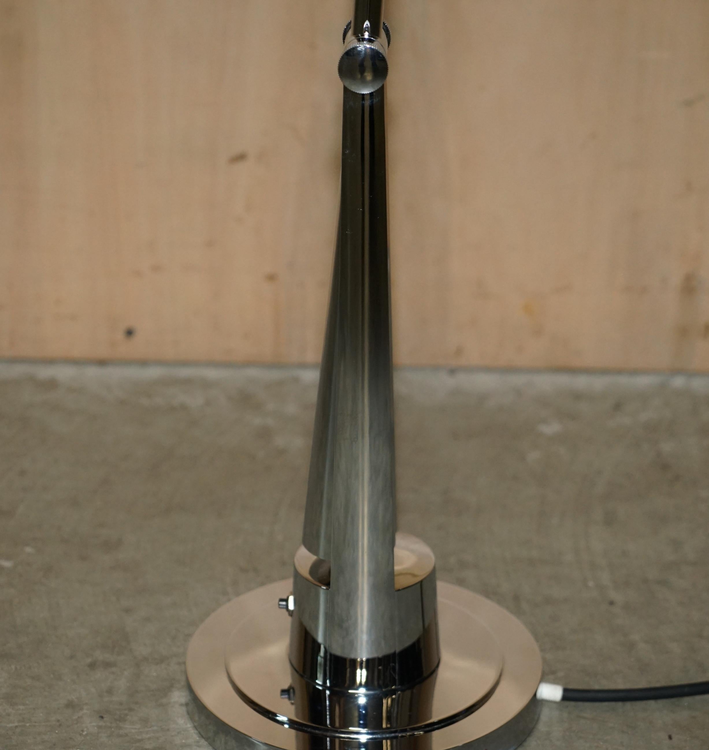 Extra Large Ralph Lauren Boom Arm Equilibrium Table Lamp Swivel Tilt Function 10
