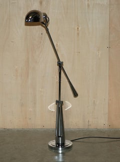 Extra Large Ralph Lauren Boom Arm Equilibrium Table Lamp Swivel Tilt Function
