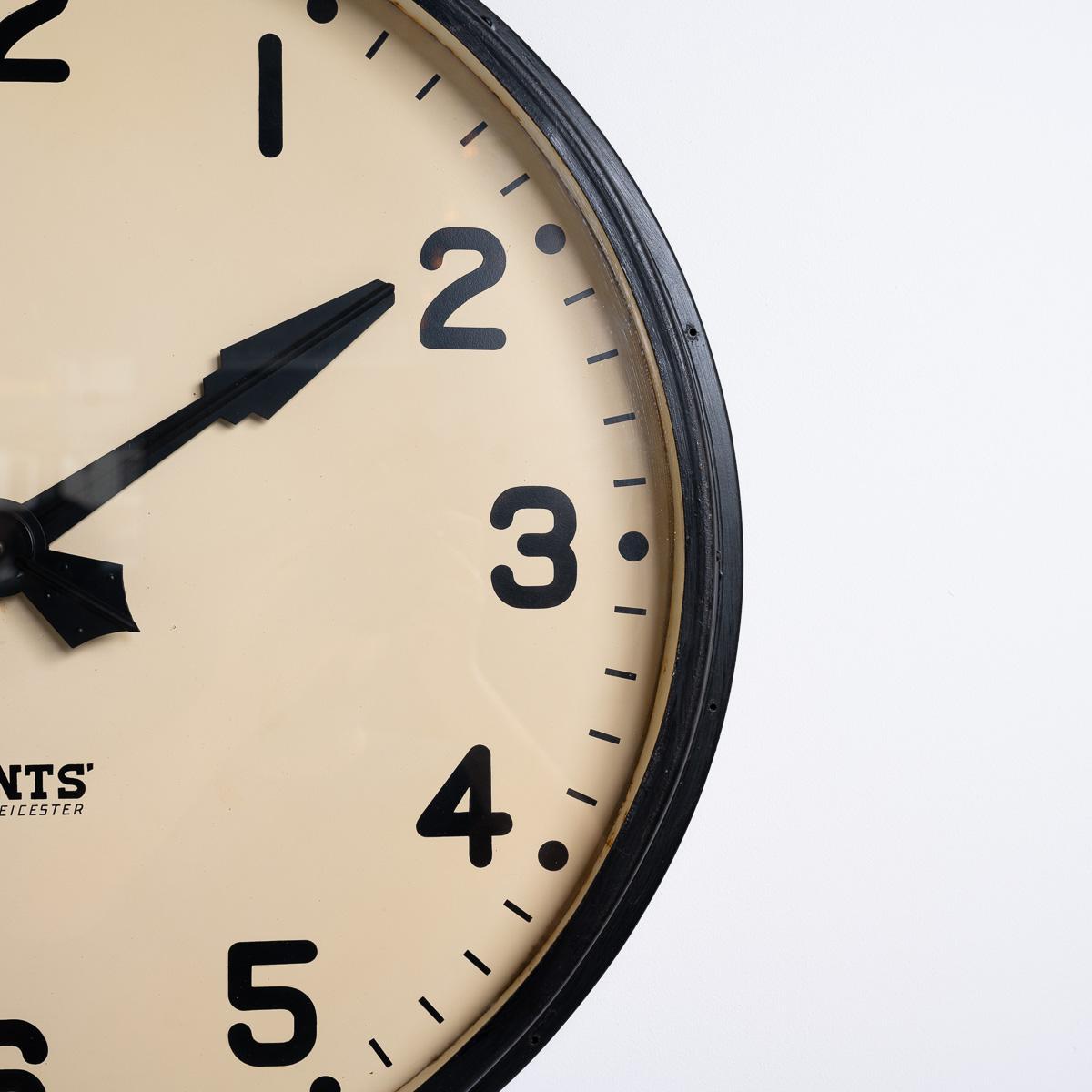 Extra Large Reclaimed Railway Station Clock by Gents of Leicester 2