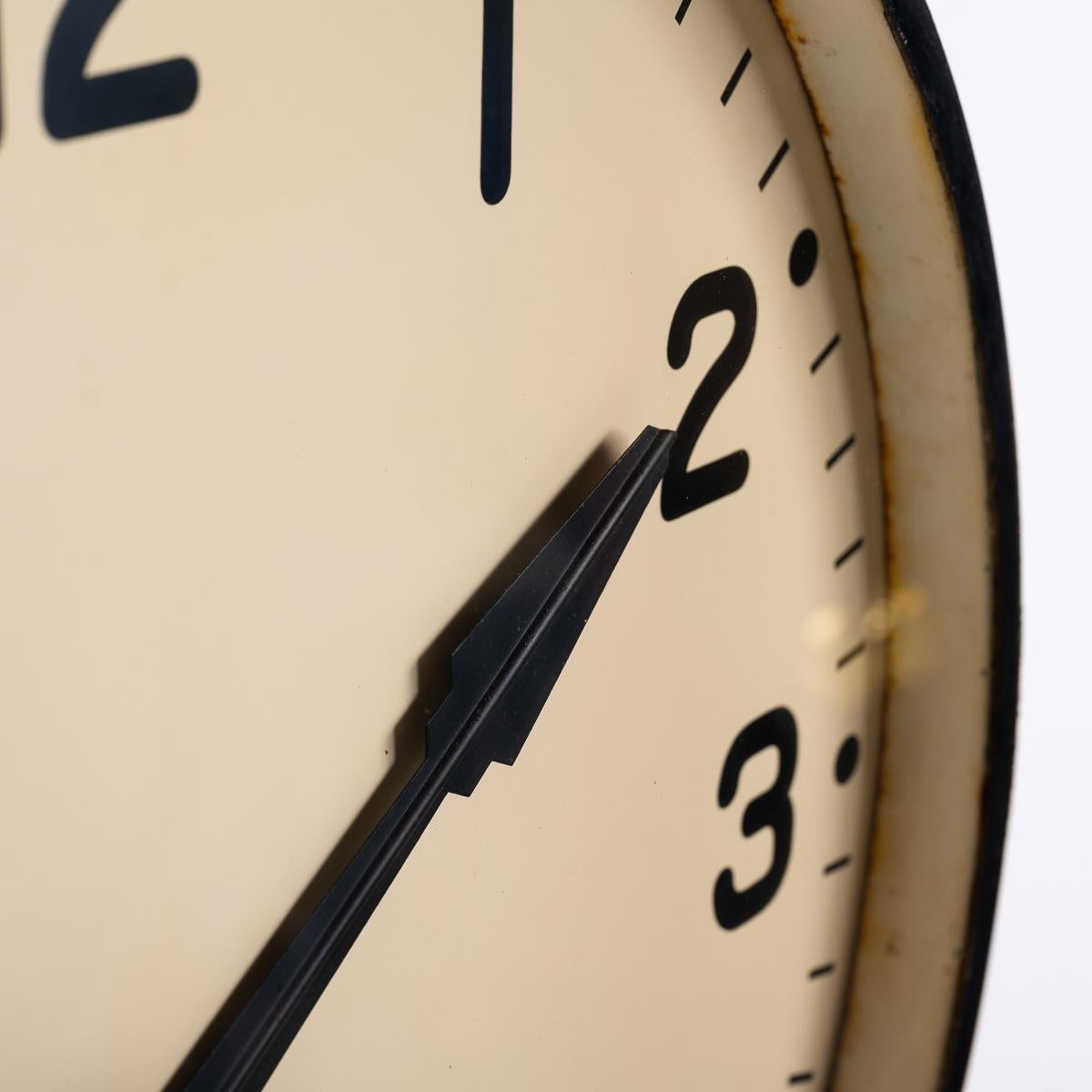 Extra Large Reclaimed Railway Station Clock by Gents of Leicester 5