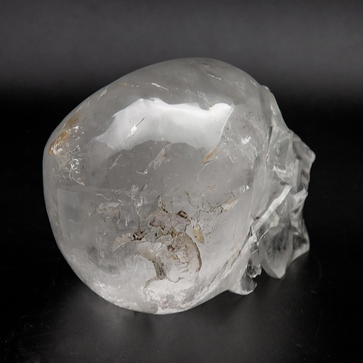 Contemporary Extra Large Rock Crystal Skull