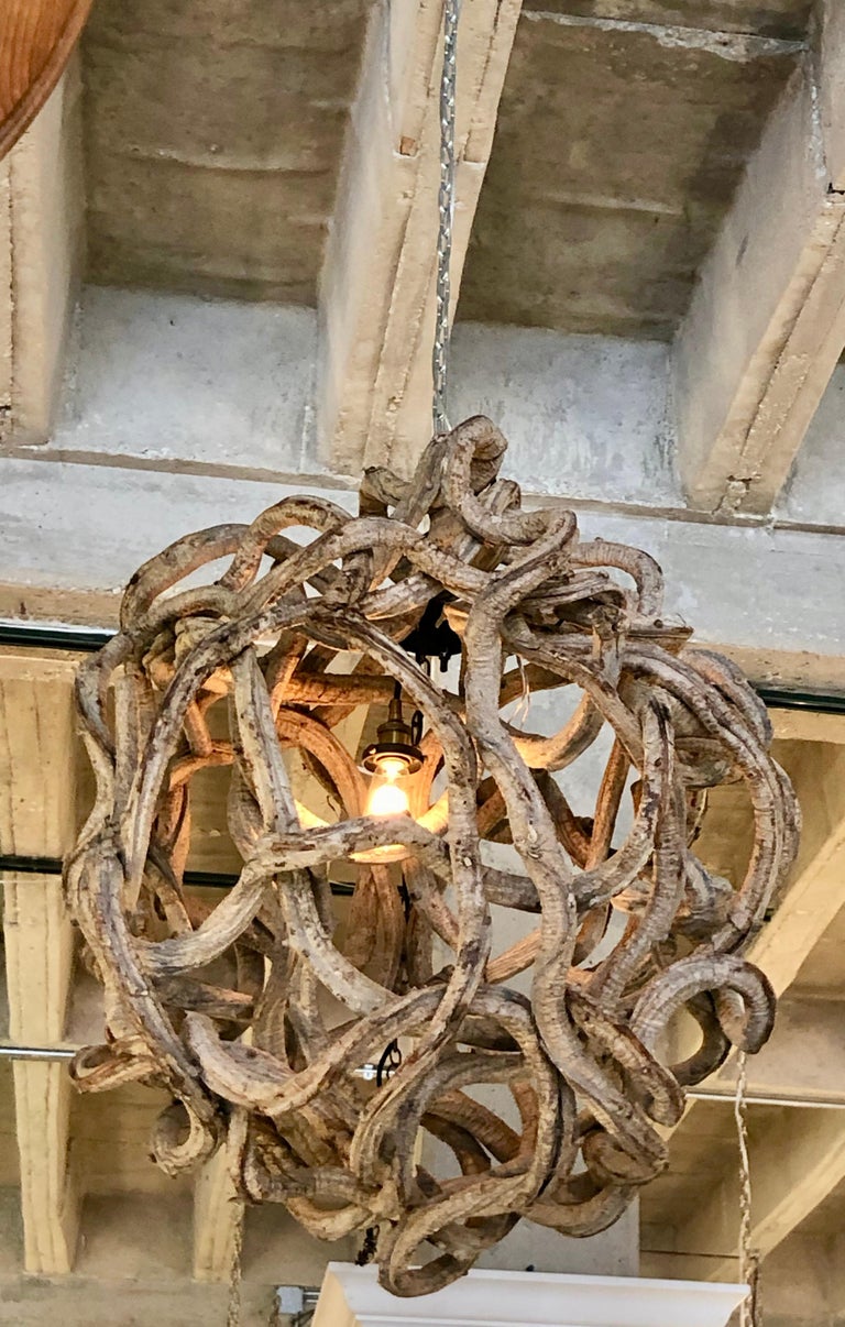 Extra Large Root Ball Chandelier For Sale at 1stdibs