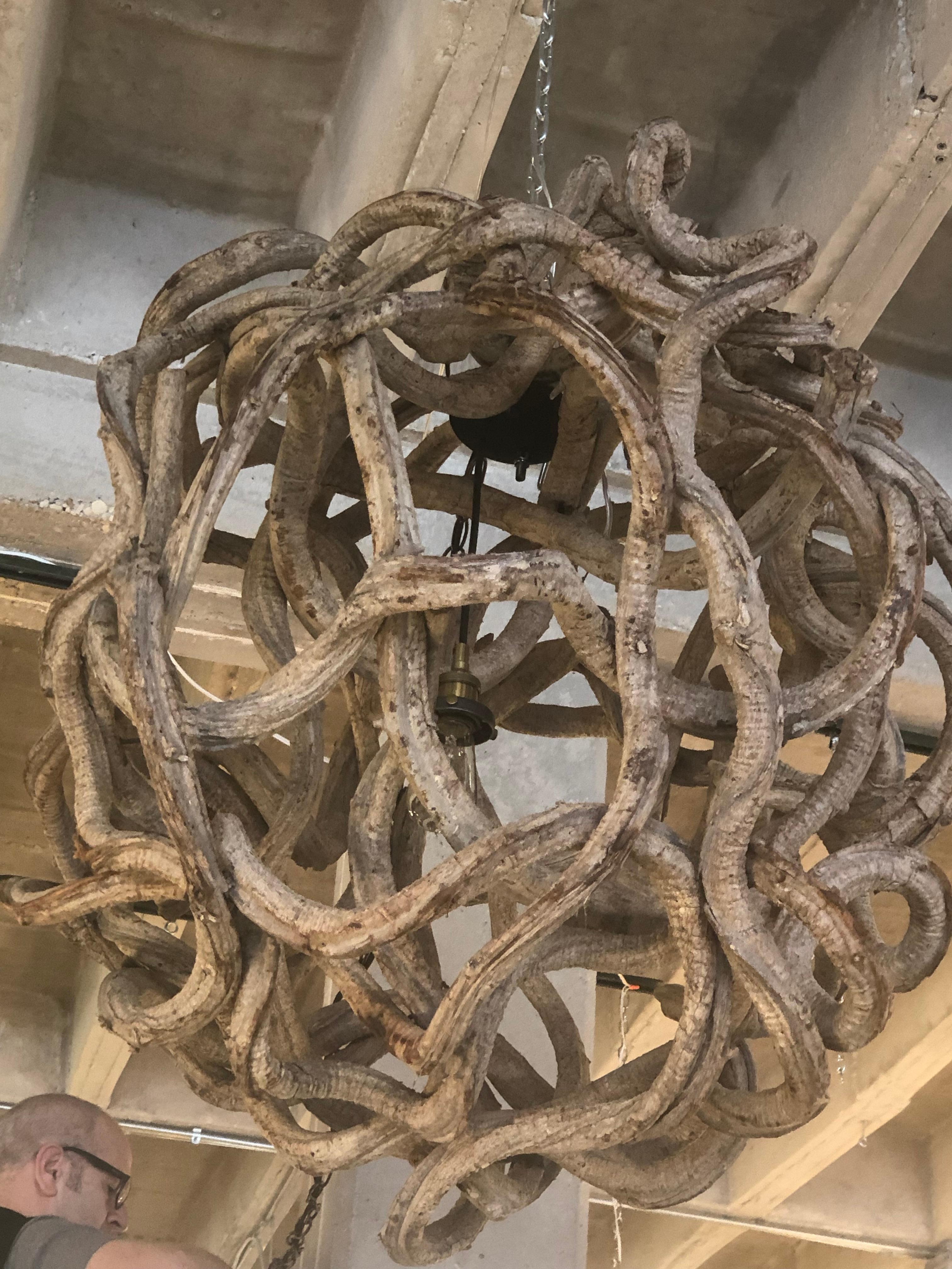 root chandelier