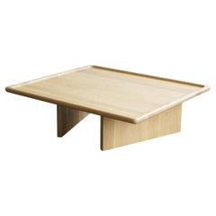 Extra large "Sandown" Modern Coffee Table in Natural Oak by Last Workshop