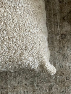 Extra Large Sheepskin Sherpa Accent Pillow