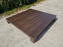 Mesa de sofá extragrande de Marcel Wanders para Moooi realizada en roble macizo