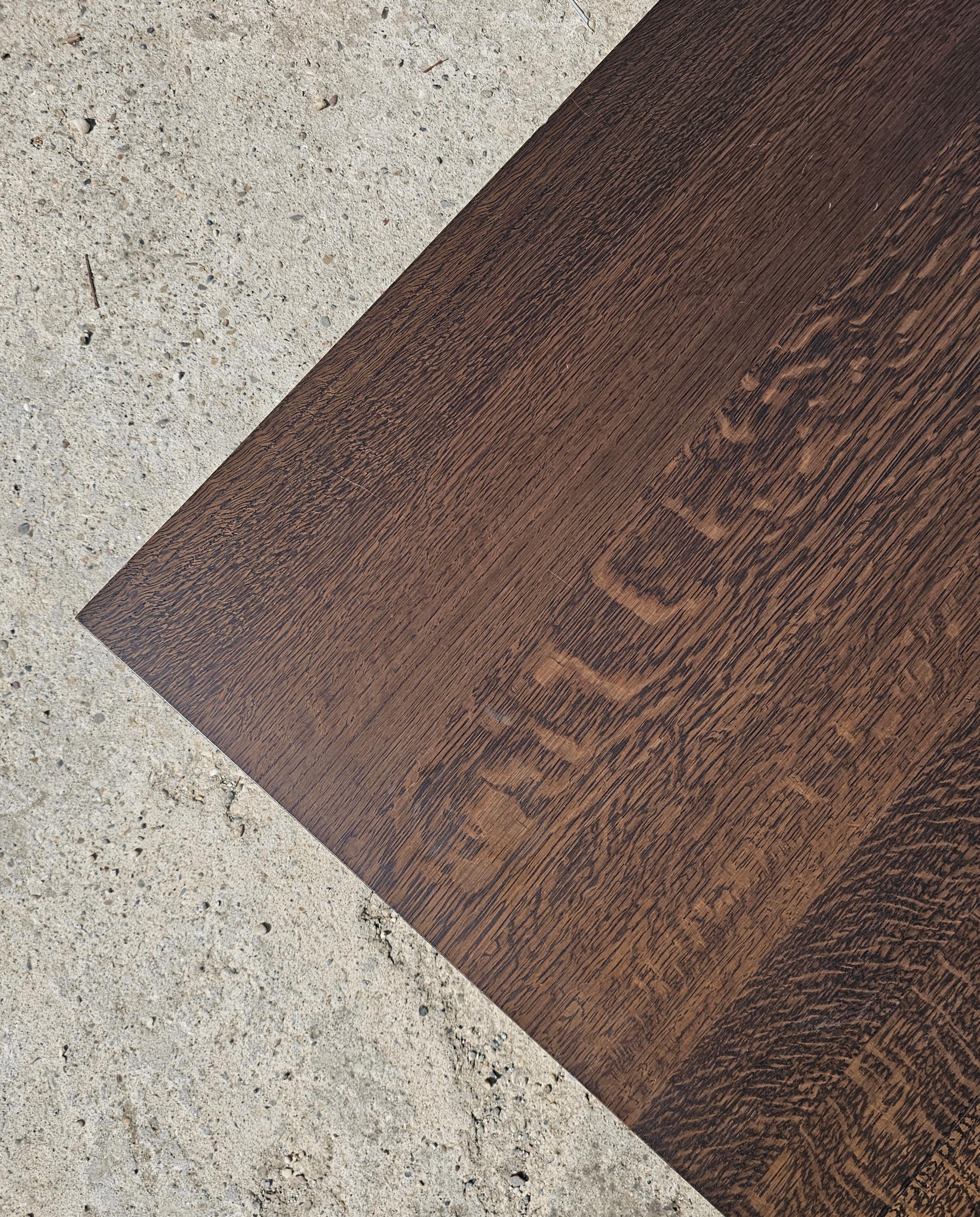 Late 20th Century Extra Large Sofa Table by Marcel Wanders for Moooi done in solid oak For Sale