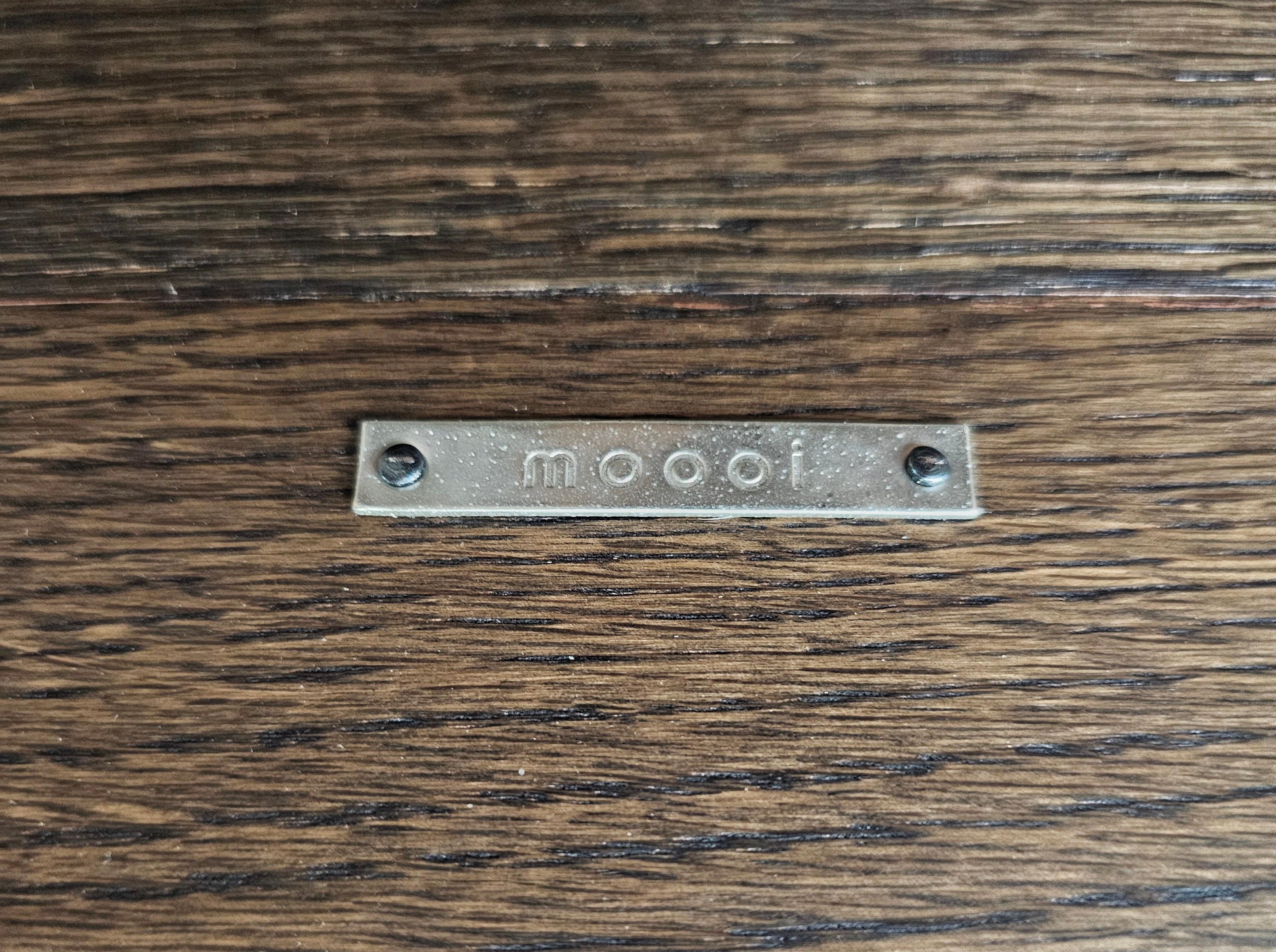 Extra Large Sofa Table by Marcel Wanders for Moooi done in solid oak For Sale 3