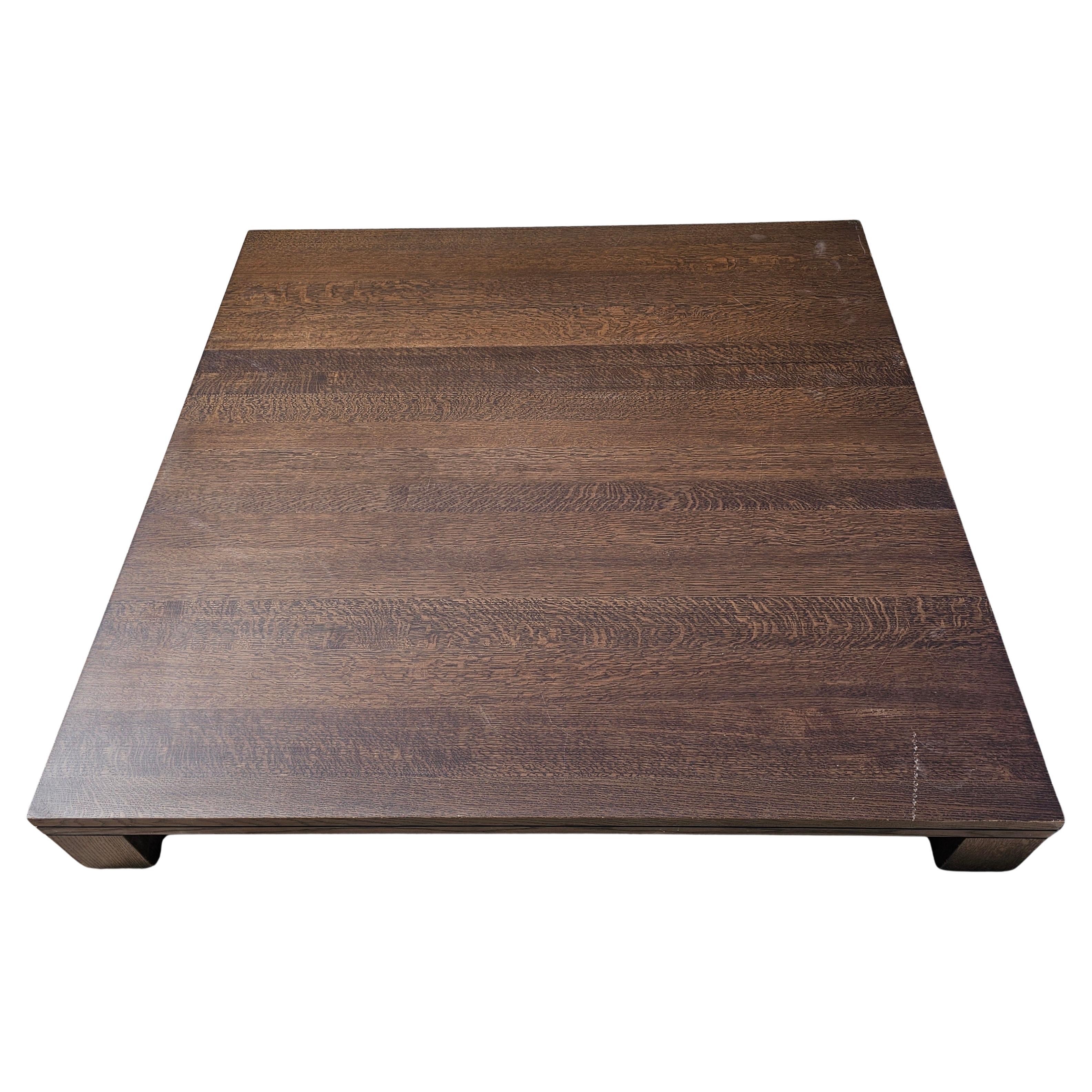 Extra Large Sofa Table by Marcel Wanders for Moooi done in solid oak