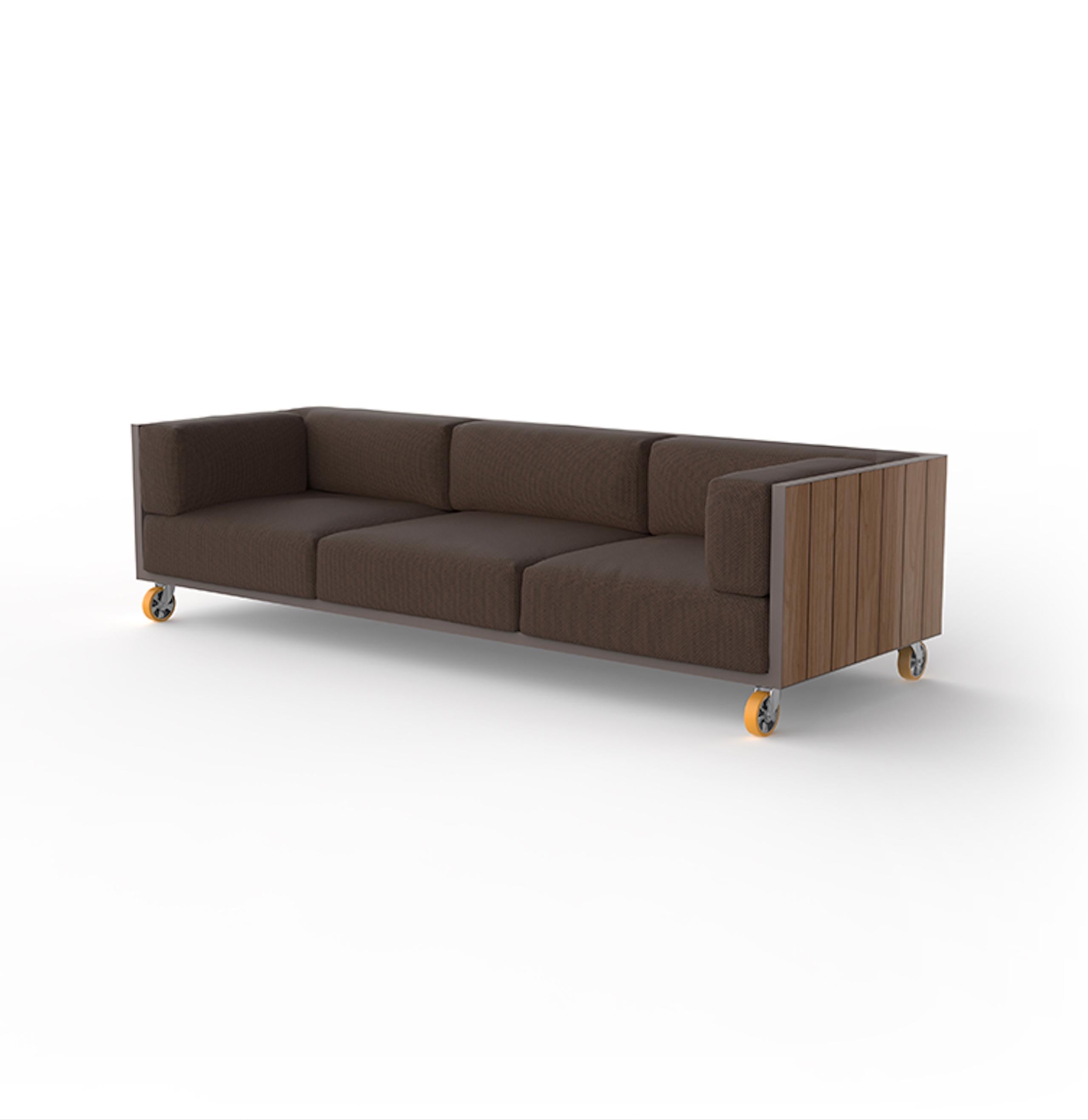 Produit : Canapé
Modèle/Marque : Vondom Vineyard
Concepteur : Ramón Esteve
Type de produit : Canapé d'extérieur

Description :
Le canapé Vineyard XL, conçu par Ramón Eleg pour Vondom, fait partie de la Collection Vineyard, une série qui capture