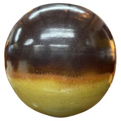 Extra Large Statement Studio Pottery Ball Vase