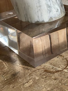 Extra Large Steer Horns on Lucite Bases