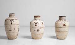Extra Large Stoneware Wine Jars, China, circa 1810