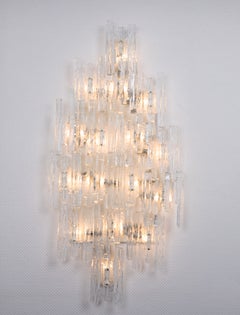 Extra Large Stunning Kalmar Sconce Wall Light, Austria, 1970s