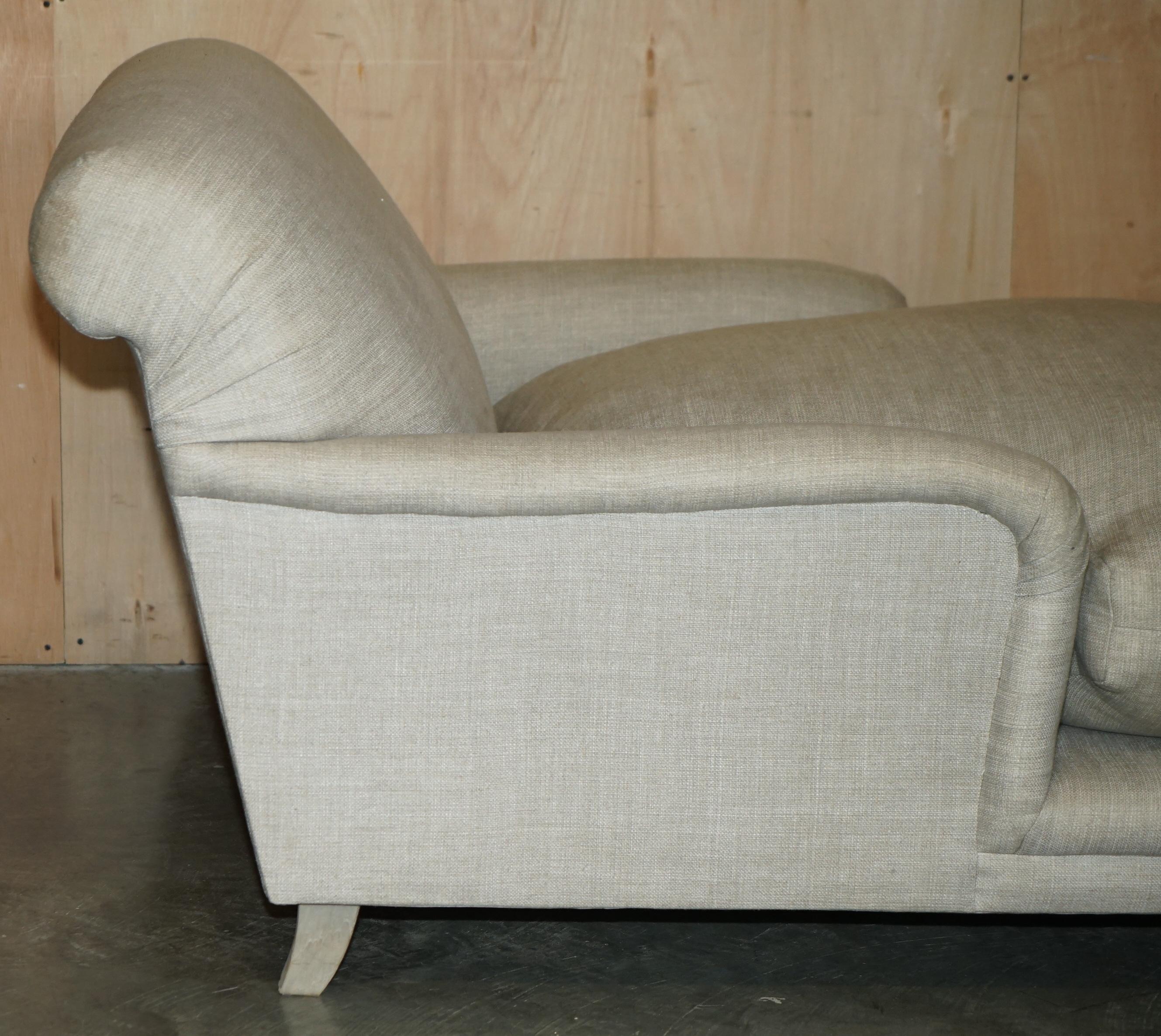 EXTRA LARGE SUPER COMFORTABLE LOAF PUDDING LOVE SEAT CHAISE LOUNGE ARMCHAiR 3