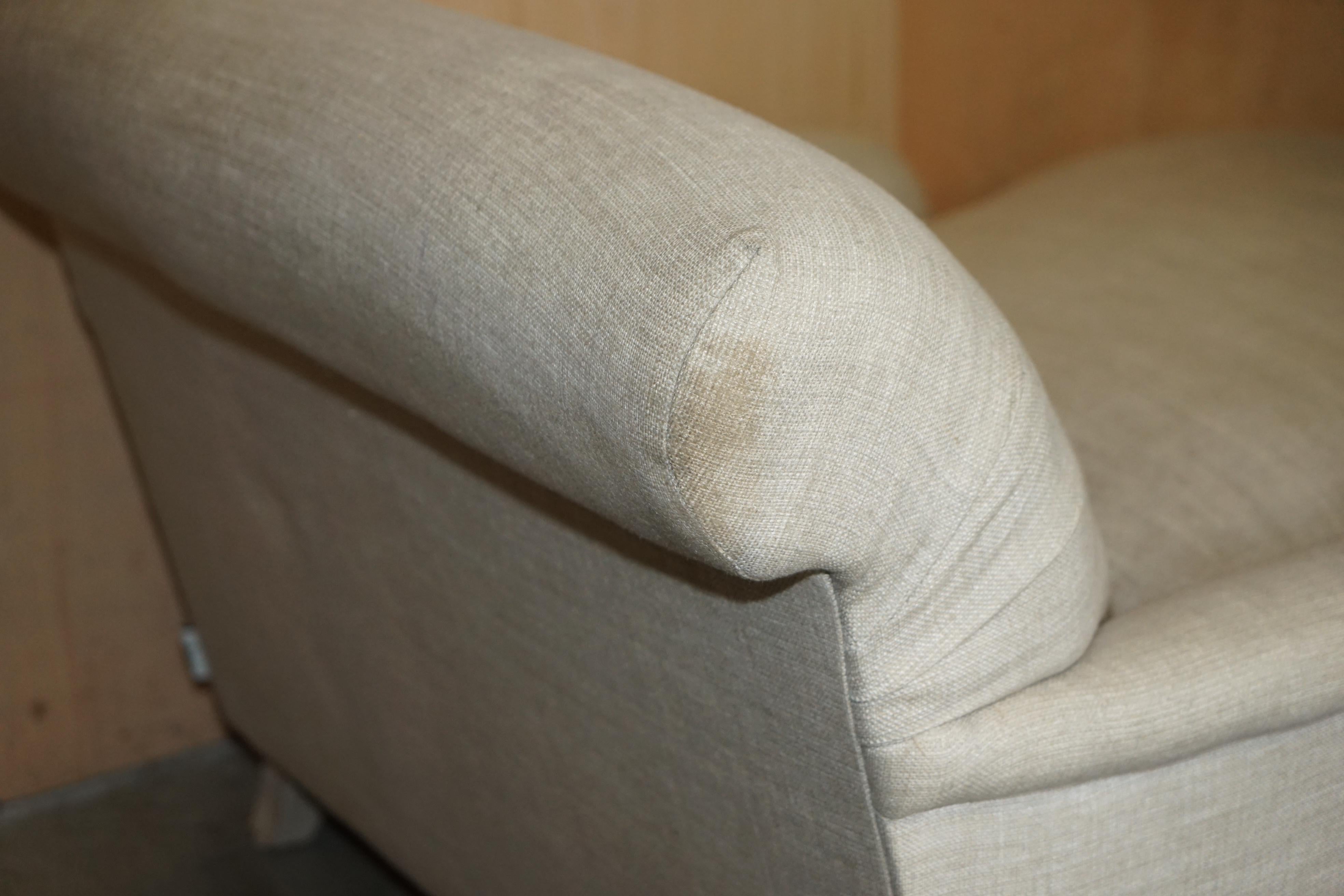 EXTRA LARGE SUPER COMFORTABLE LOAF PUDDING LOVE SEAT CHAISE LOUNGE ARMCHAiR 4