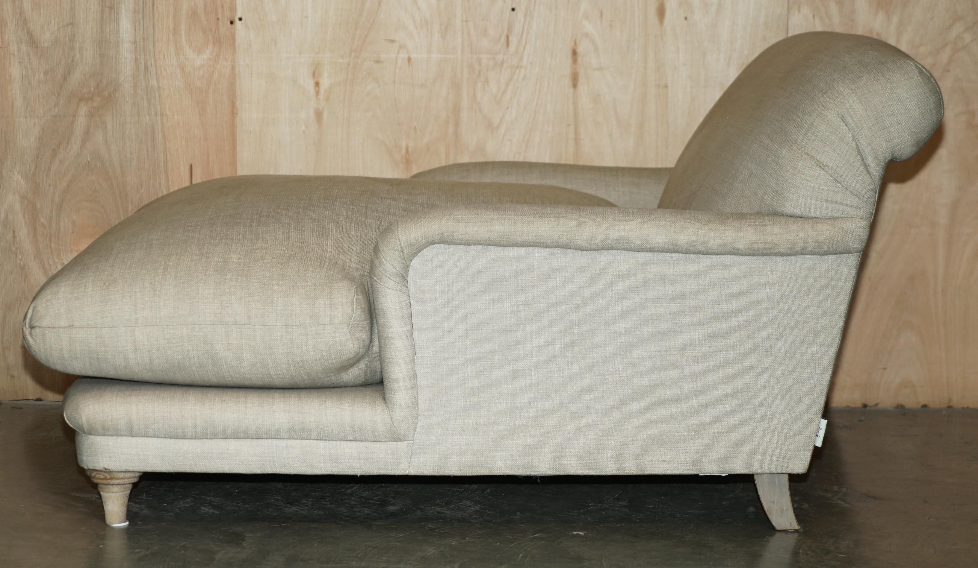 EXTRA LARGE SUPER COMFORTABLE LOAF PUDDING LOVE SEAT CHAISE LOUNGE ARMCHAiR 7