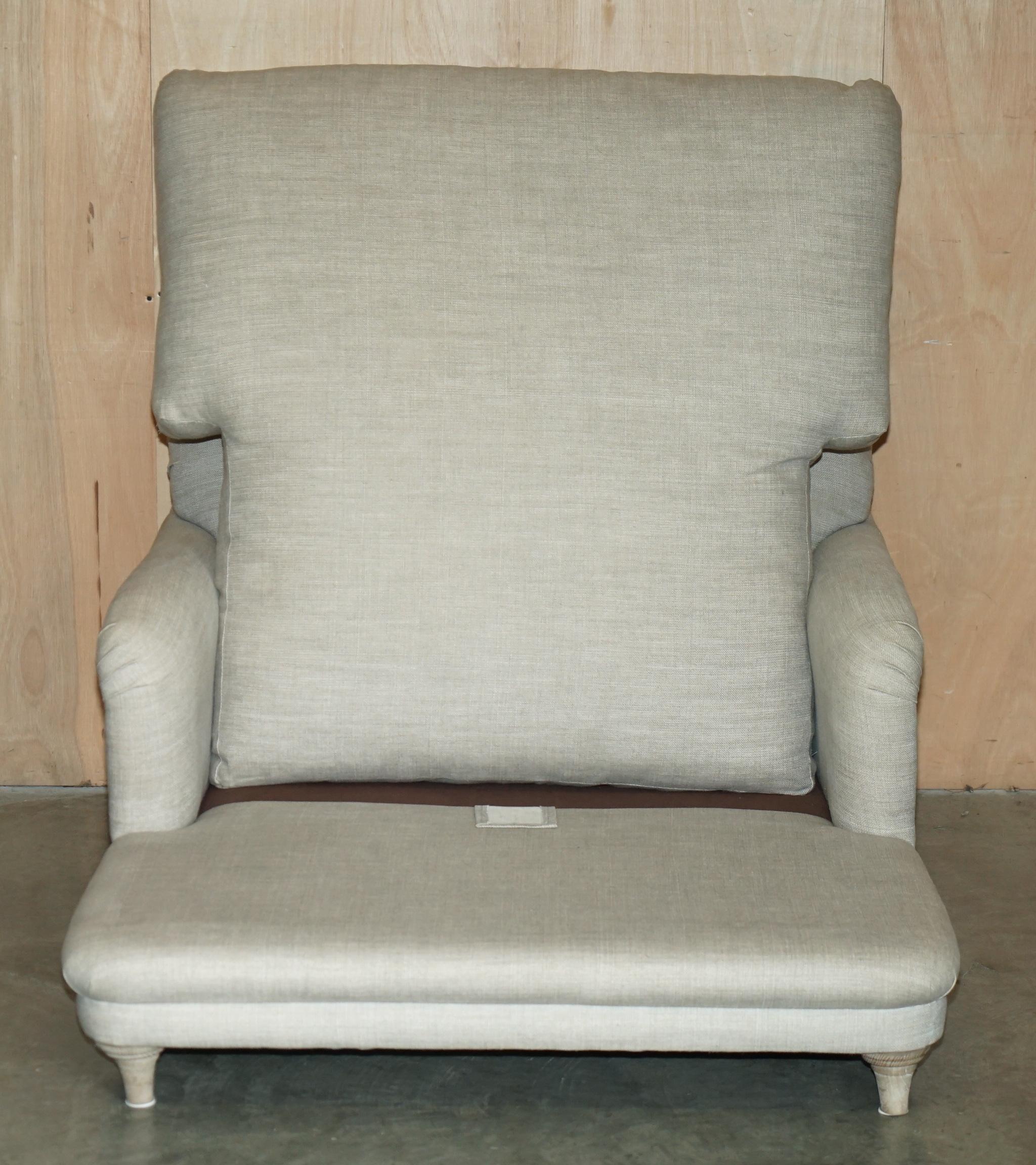 EXTRA LARGE SUPER COMFORTABLE LOAF PUDDING LOVE SEAT CHAISE LOUNGE ARMCHAiR 8