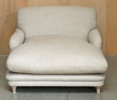 EXTRA LARGE SUPER COMFORTable LOAF PUDDING LOVE SEAT CHAISE LOUNGE ARMCHAiR